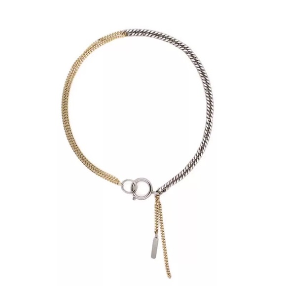 Two tones necklace - Picture 2 of 3